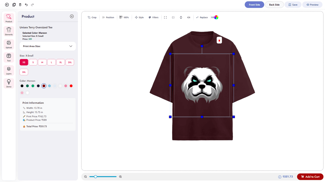 Dashboard Mockup